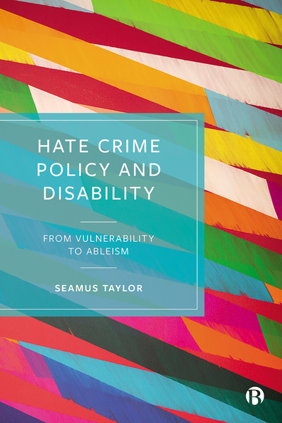 Outlining the key developments of the Disability Hate Crime policy agenda, this book analyses the contributions of activists, politicians, policy makers and criminal justice system practitioners and recommends progressive policy changes.