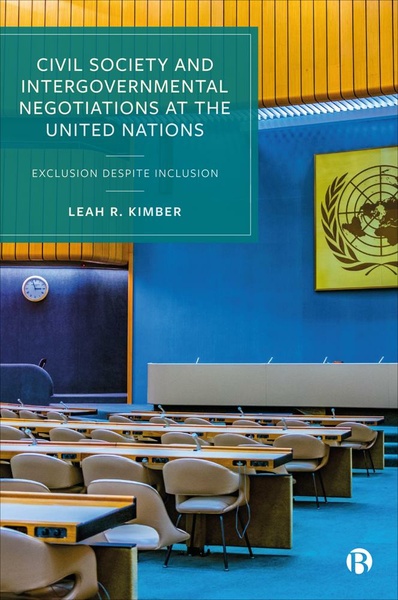 EPDF and EPUB available open access under CC-BY-NC-ND licence. This book delves into the UN’s relationship with CSOs, exploring who participates in negotiations and how their input is integrated into ratified documents. The author uncovers the complexities of accreditation, participation, and the interpretation of CSOs’ contributions.