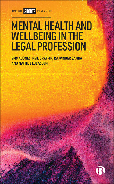 This exploration of mental health and wellbeing in the UK and Republic of Ireland’s legal sector is a timely addition to international debates on the topic. It uses qualitative research to explore how cultural or structural factors impact practitioners, the legal profession, and wider society, suggesting interventions to improve wellbeing.