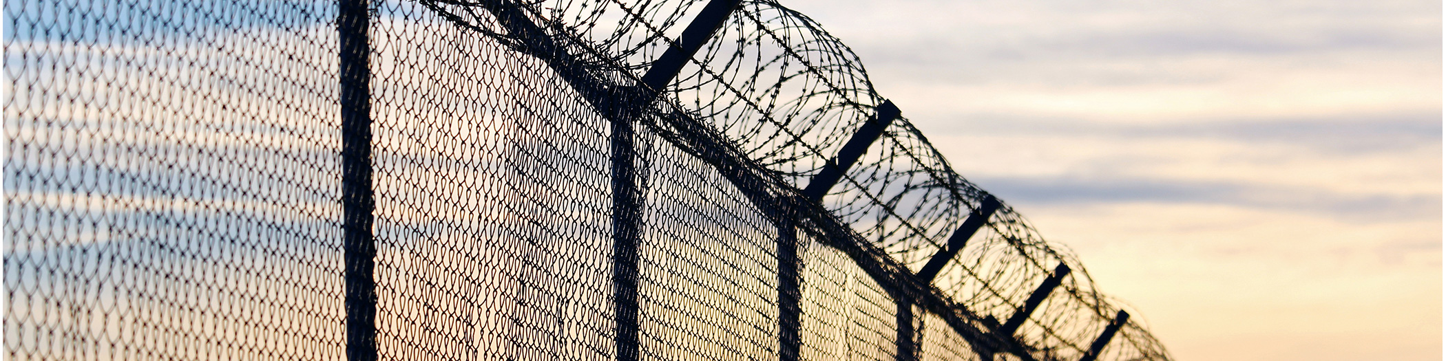 Barbed Wire Fence banner